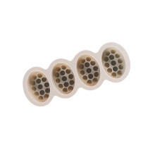 4 Form Silicone Soap Mold for Homemade DIY Craft Massage Bar Soap