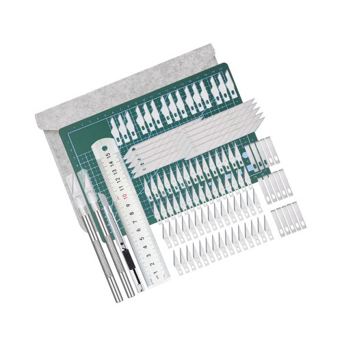 Durable Precision Craft Knife Set 110Pc Exacto Hobby Blade for Art