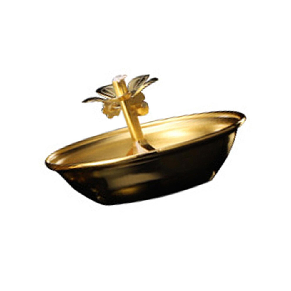 (Style A) Elegant Ghee Lamp Holder for Buddhist Altar Tibetan Style Table Decor-image-OPC-PKN7DKG-NEW