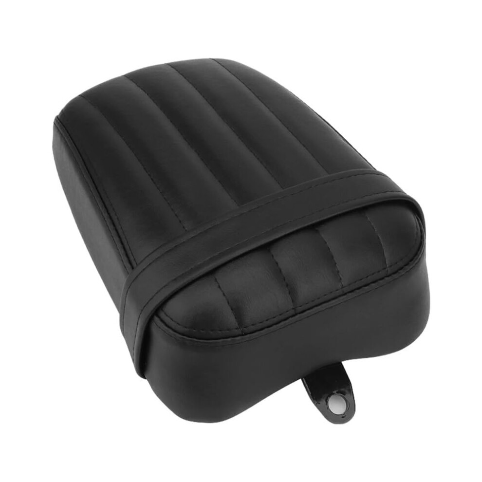 Motorcycle Single Seat Pillion Pad Seat Cushion Solo Rear For Harley Softail Street Bob 2018-2022 Fxbb Model Black 9084446023862