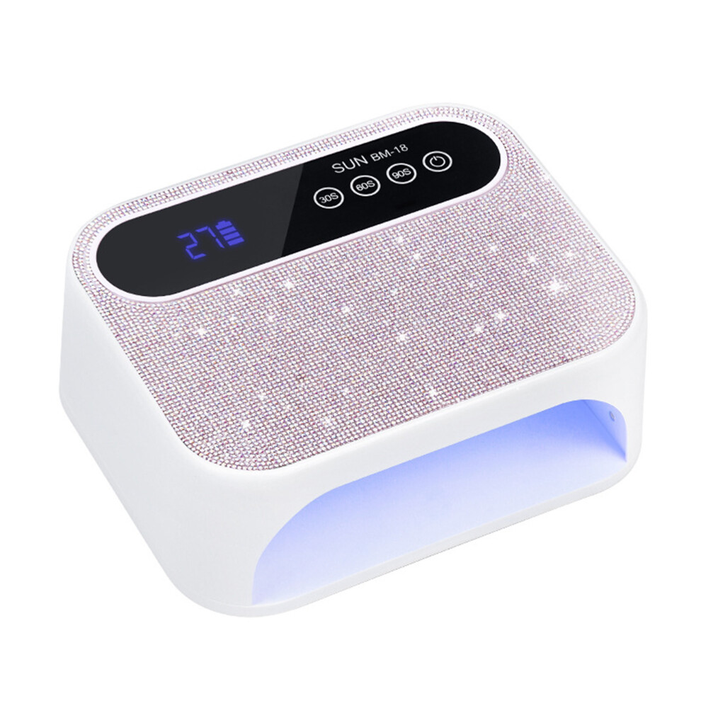 (TYPE1, NO1) Shining AB Diamond UV LED Nail Lamp For Professional Nail Technicians