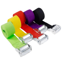 Ratchet Straps 3-Pack 1M Length Metal Buckle Tie-Down Straps For Car Motorcycle Bike Red Cargo Straps With Tow Rope