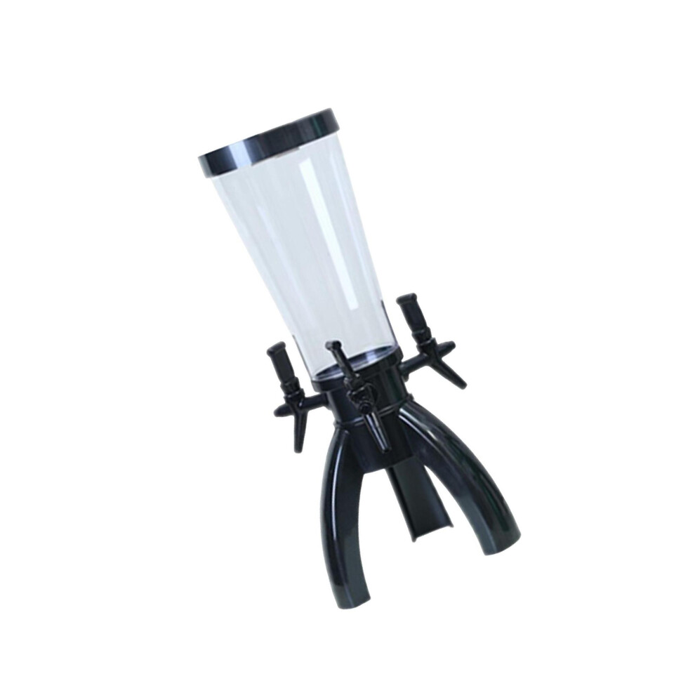 3L/100oz Beverage Tower Drink Dispenser Stylish Mimosa with Ice Tube-image-OPC-PKN7Y5K-NEW