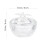 6 Pcs Small Glass Bottles With Lids Crystal Nail Art Cup Container 2