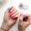 6 Pcs Small Glass Bottles With Lids Crystal Nail Art Cup Container 6