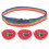 4 Pcs Adjustable Suitcase Belt Portable Cargo Tightener 5