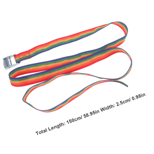 4 Pcs Adjustable Suitcase Belt Portable Cargo Tightener 1