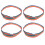 4 Pcs Adjustable Suitcase Belt Portable Cargo Tightener 1