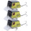 3pcs Cube Mini Bait Artificial Fish Lure Fishing Tackle Tool with Sharp Hooks3# 2