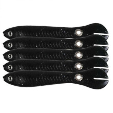 2024 Innovation 5Pcs 10cm 6g Soft Fishing Lures Bionic Loach Soft Bait Soft Paddle Tail Fishing Swimbaits Lures for Bass Trout