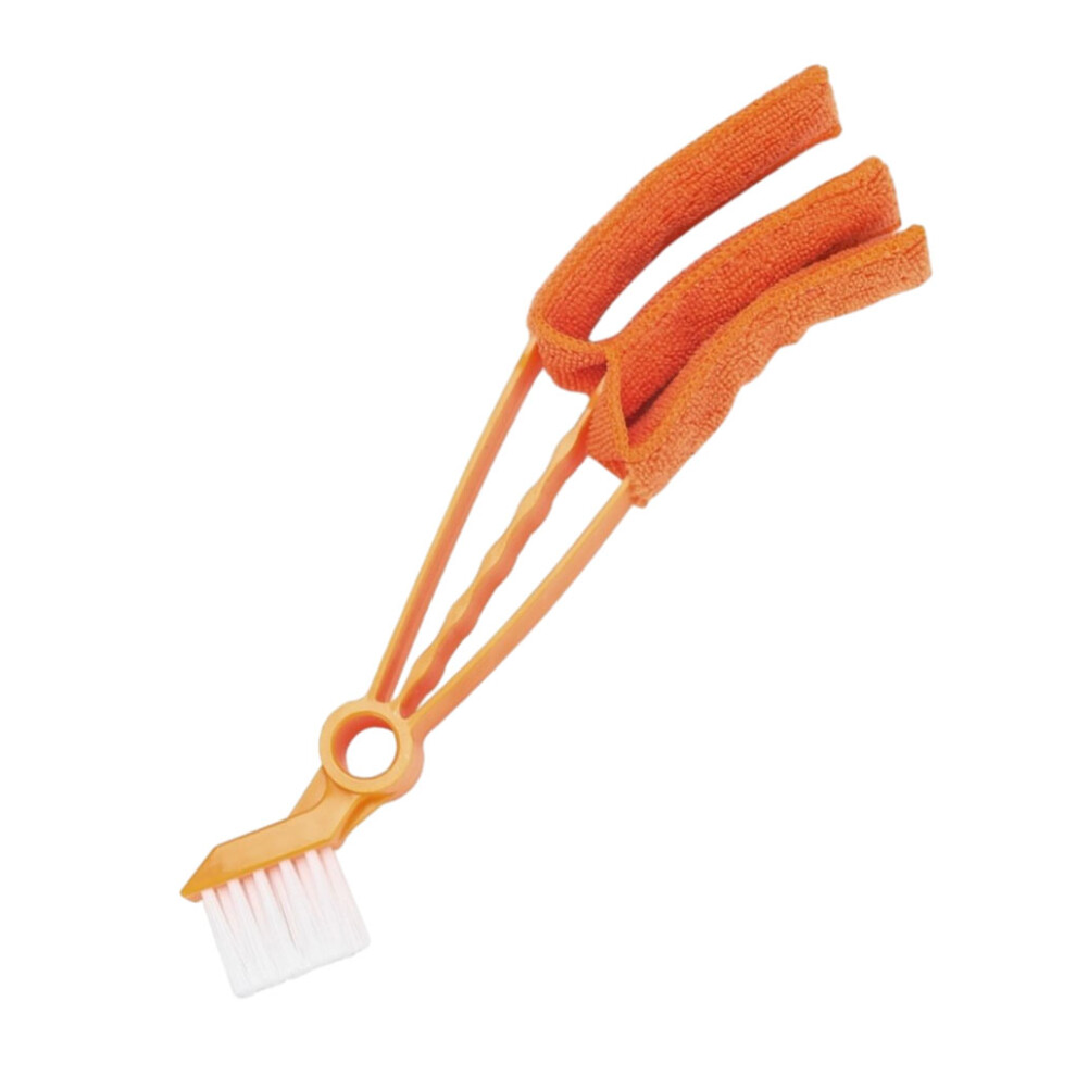 (Orange) User Friendly Cleaning Brush For Blinds And Windows Non-deformable One-image-OPC-PKN8Q9J-NEW