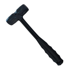 Camping Mallet Hammer Soft-Face Rubber Mallet With Steel Ball Core Non-Slip Handle For Shelves And Floors