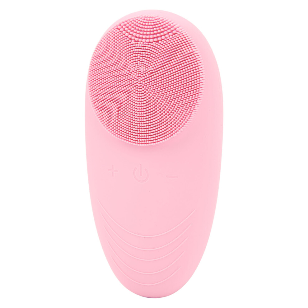 Rechargeable Waterproof Electric Silicone Facial Cleansing Device with 250mAh Battery