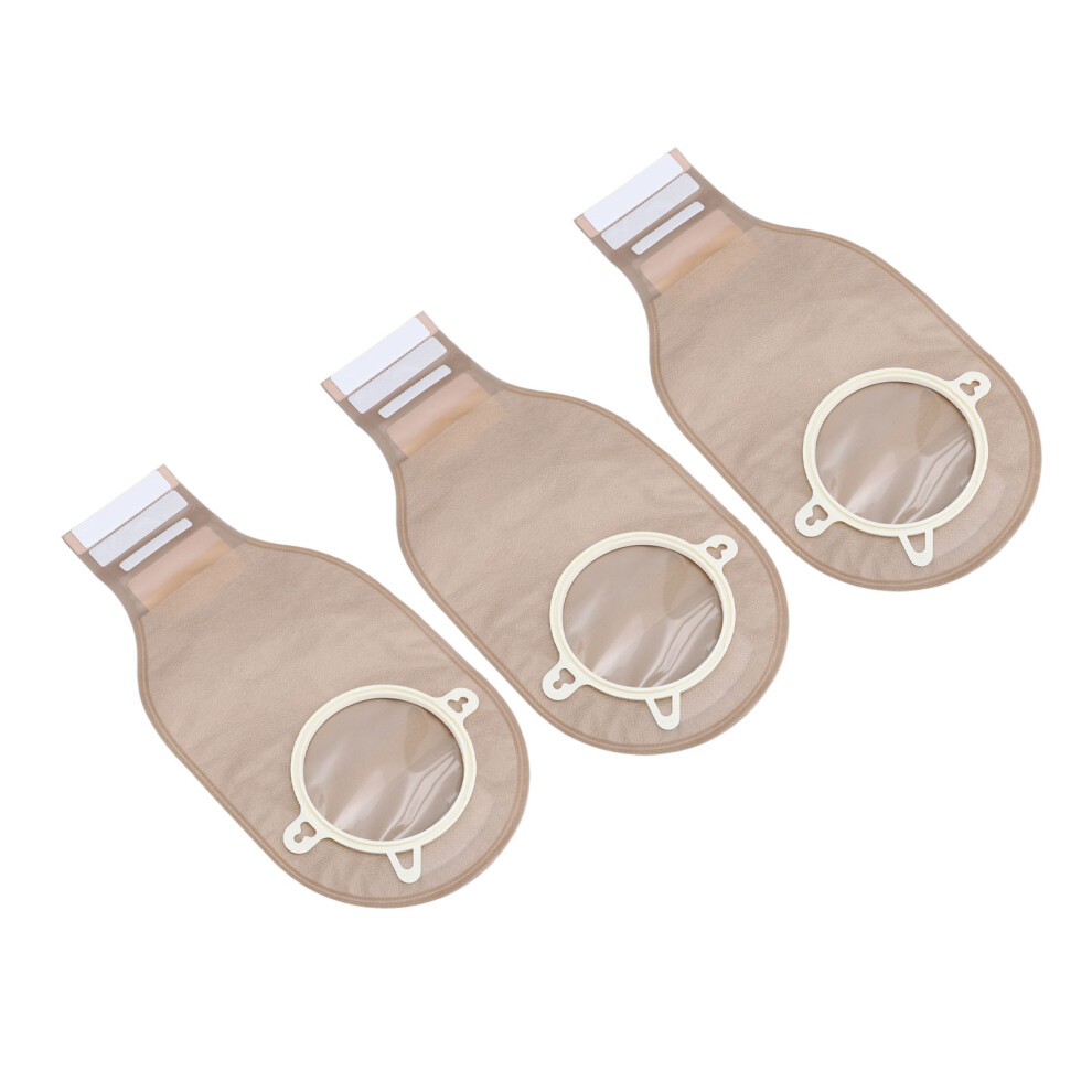 10PCS Leak-Proof Double Sided Soft Drainable Colostomy Pouches for Ileostomy Care