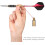 Dart Handle Weight Brass 2g, 2BA Thread Dart Stem Weight, Dartboard Throwing Handle Replacement for 2BA Rods 5