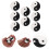 20pcs golf divot repair tools portable accessory set 4