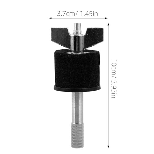 Cymbals Sleeves Cymbal Stacking Alloy Black Beginners 1pcs 2