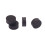 Ukulele Fret Marker Inlay Dot Black 300set 2