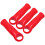 Worgeous  4 Pcs Broom Handle End Cap Swivel Mop Accessories 7