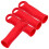 Worgeous  4 Pcs Broom Handle End Cap Swivel Mop Accessories 4