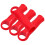 Worgeous  4 Pcs Broom Handle End Cap Swivel Mop Accessories 9