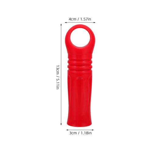 Worgeous  4 Pcs Broom Handle End Cap Swivel Mop Accessories 1
