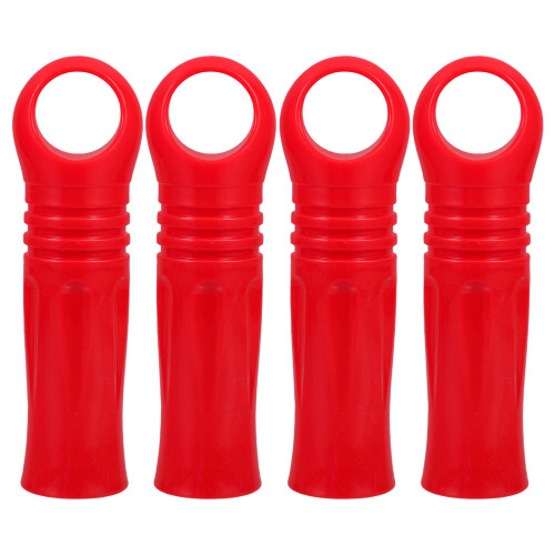 Worgeous  4 Pcs Broom Handle End Cap Swivel Mop Accessories