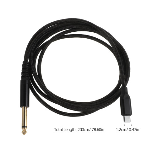 Guitar Lead Cable Aluminum Foil 1pcs 2