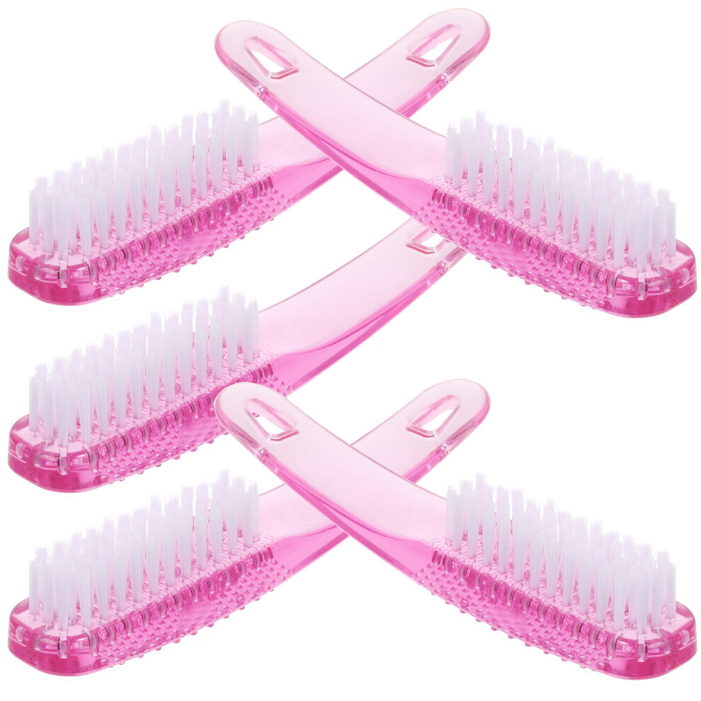 Totority 5Pcs Nail Brushes For Cleaning Dust And Pedicure Use