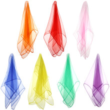 21 Pcs Children Dance Scarves Props Accessories Juggling Scarf