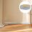 Durable Self Adhesive Edge Trim for Walls and Frames in Grey 1 Roll 10