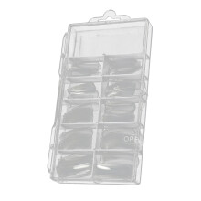 100Pcs Nail Art Extension Mold Tips With Uv Builder Gel Tools