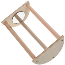 wooden chick perch strong roosting bar for baby chickens training