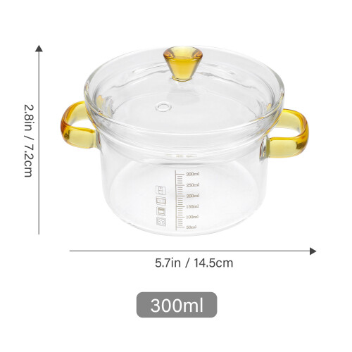 Aromatherapy Simmer Pot Soup Bowl With Handle Serving Bowls Lids 1