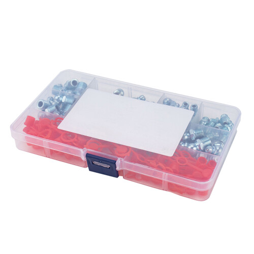 120 Pcs/Set Grease Nipple Nipples Assorted Fitting Metric Assortment 1