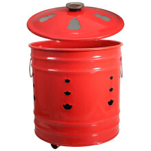 stainless steel money incinerator barrel for outdoor park use
