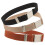 3pcs Magnetic Belts Khaki Cloth Durable For Various Occasions 9