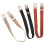 3pcs Magnetic Belts Khaki Cloth Durable For Various Occasions 11