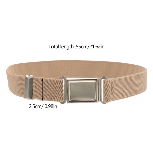3pcs Magnetic Belts Khaki Cloth Durable For Various Occasions 1