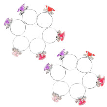 12 Pcs Childrens Party Rings Adjustable Kids Attractive Design Boy