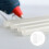 Raindrops Glue Rods Hot Glue Sticks Transparent 100pcs 4