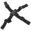 Accordion Strap Replacement Black 2pack 8
