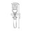 Masteelf  2 Pcs Honey Extractor Kit Mud Connector Car Stickers Silver 3
