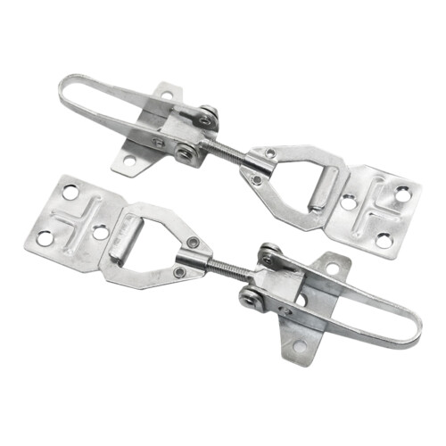 Masteelf  2 Pcs Honey Extractor Kit Mud Connector Car Stickers Silver