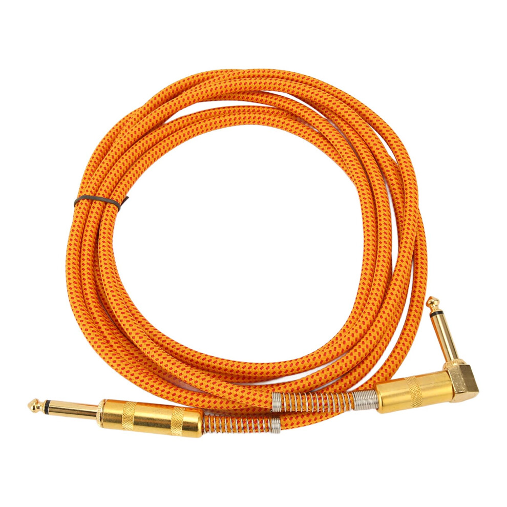 3M 6.35Mm Stereo Instrument Cable For Guitar, Bass, Amp Yellow 4941351185137
