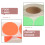 3 Rolls Food Labels Use Adhesive Material 1.5in 5