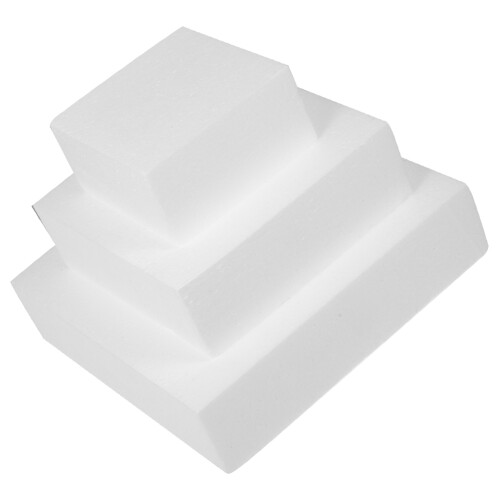 3pcs Square Cake Model Foams Baking Tools