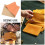 Handbag Stiffener Material Crochet Making Supplies Chocolate 9