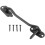 2 Sets Stainless Steel Windproof Hook Gate Lock Closure Black Hooks 4
