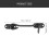 2 Sets Stainless Steel Windproof Hook Gate Lock Closure Black Hooks 10